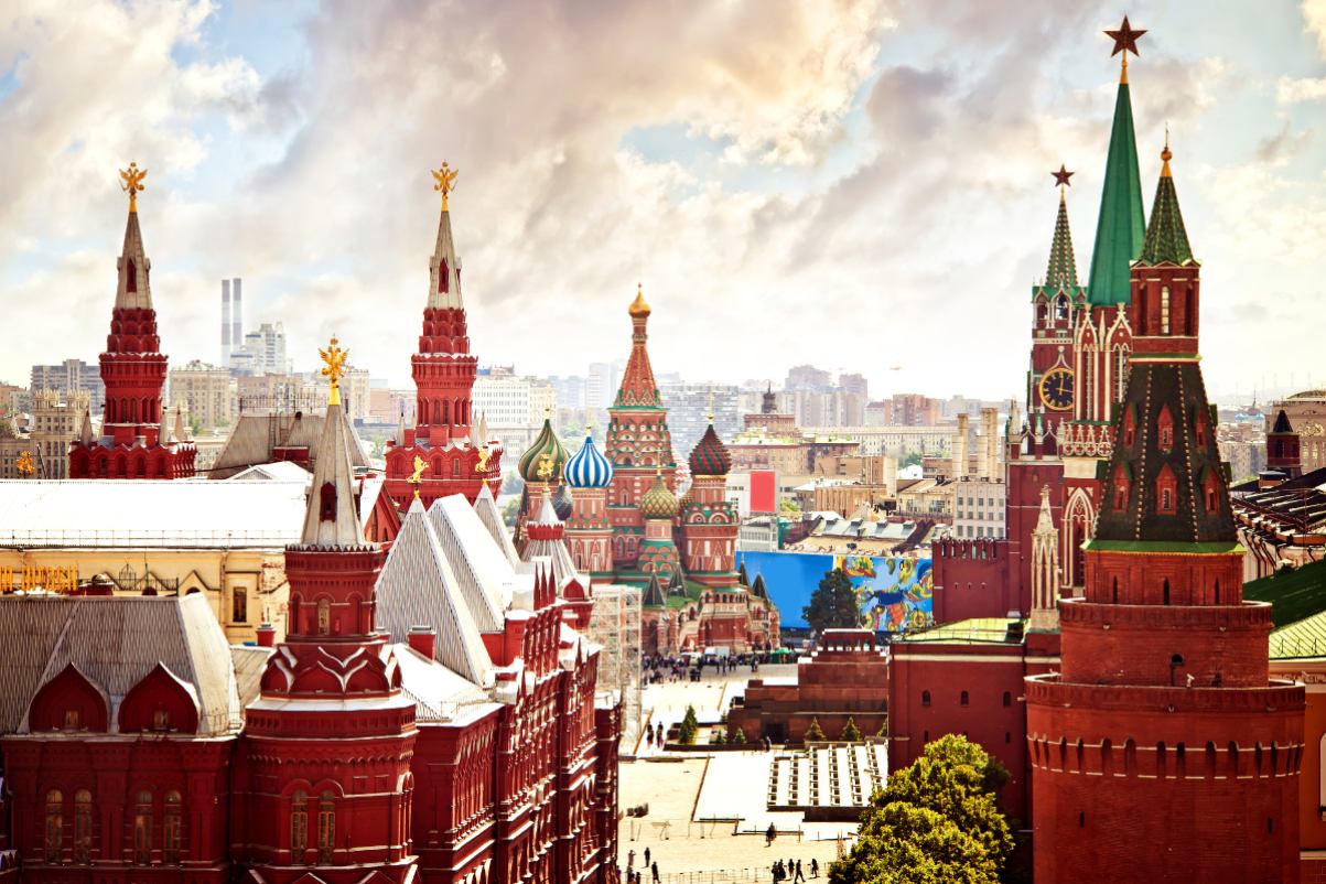 Moskau Russland's Herz