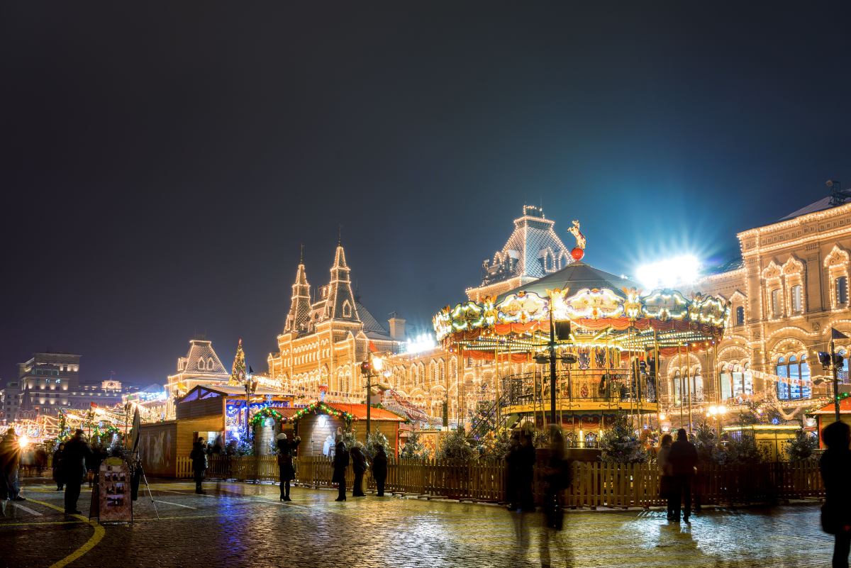 Moskau Silvester Reise